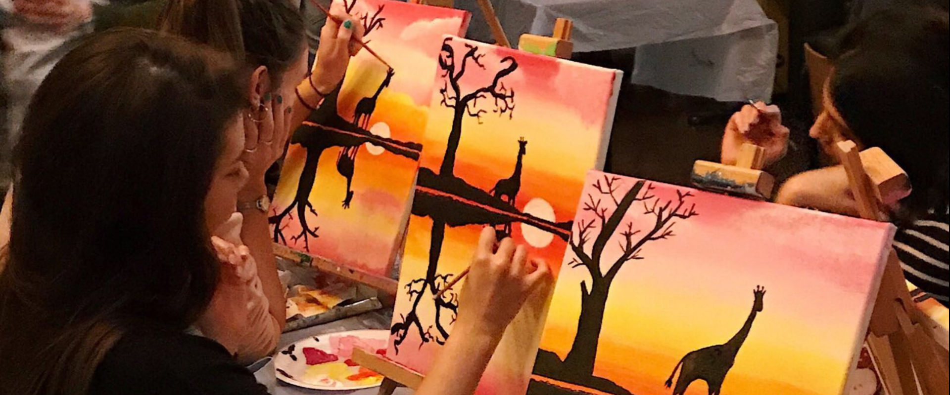 Peintio a Phrosecco / Painting and Prosecco